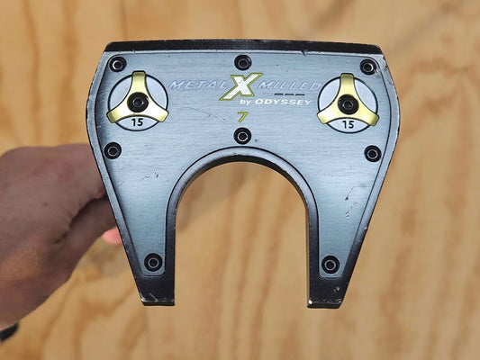 Odyssey Metal X Milled #7 putter LH 34"