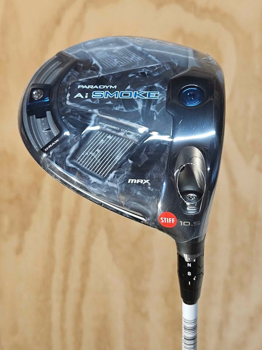 Callaway Paradym Ai Smoke max 10.5 degree driver RH Stiff (*New)