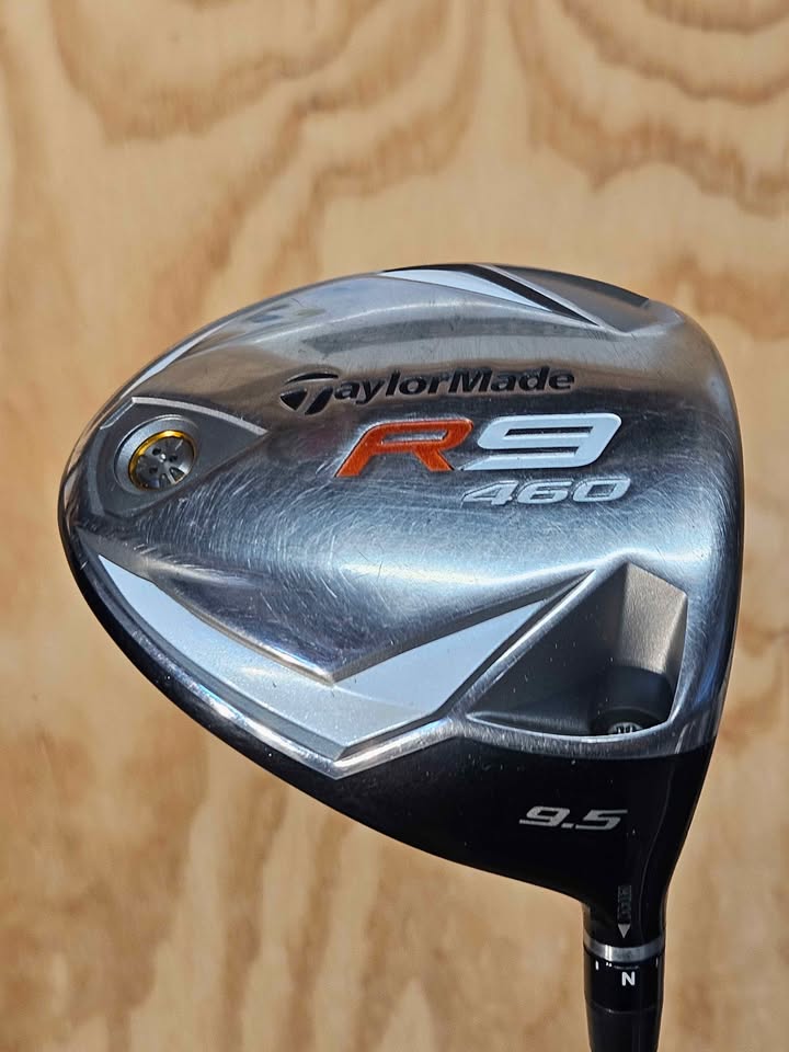 TaylorMade R9 460 9.5 degree driver RH Stiff