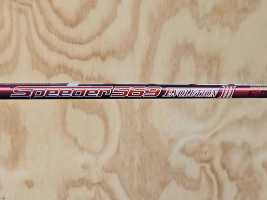 Fujikura Speeder 569 evo III driver shaft X-Stiff