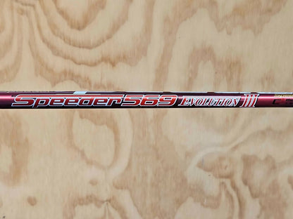 Fujikura Speeder 569 evo III driver shaft X-Stiff