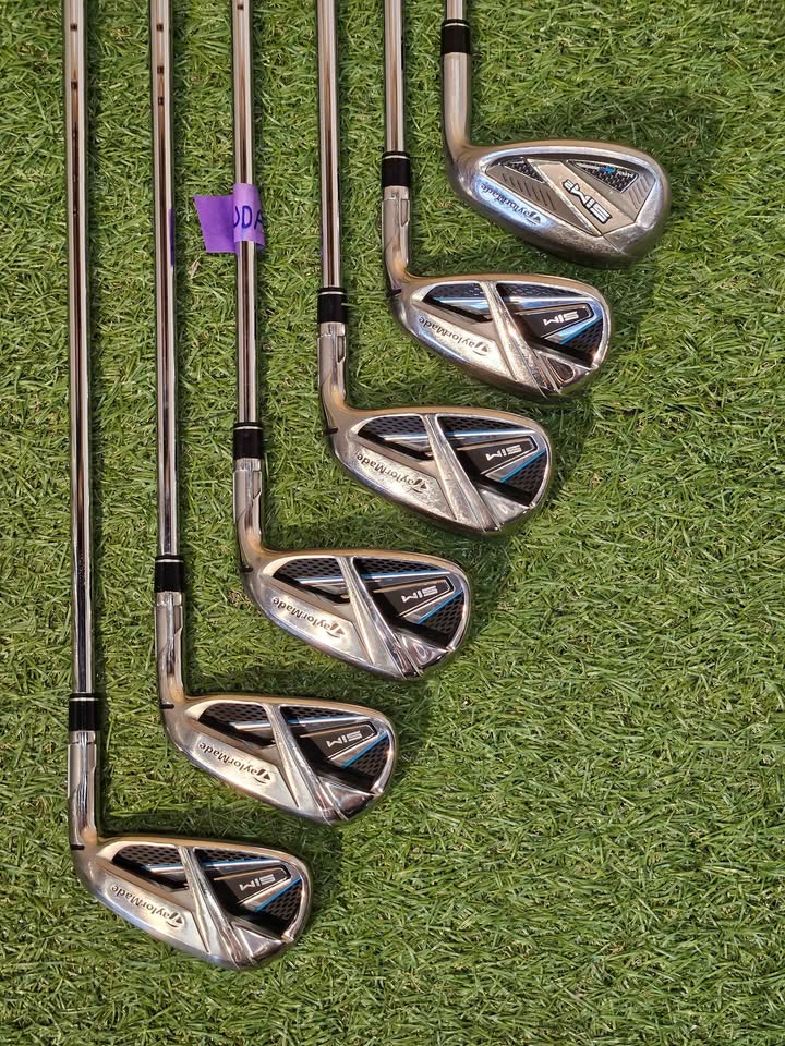 TaylorMade Sim Max Irons 6-P+S RH Stiff