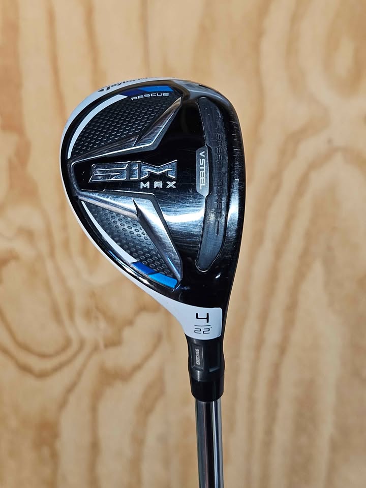 TaylorMade Sim Max 4 hybrid RH Stiff