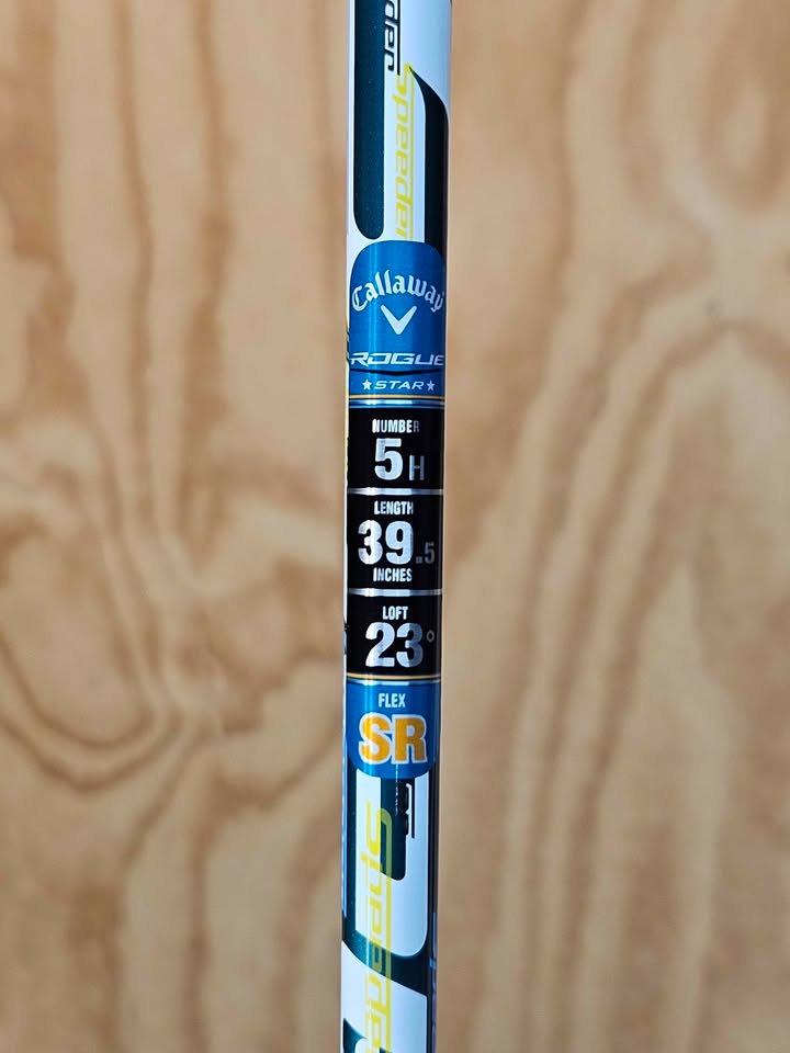 Callaway Rogue Star 5 Hybrid LH SR flex
