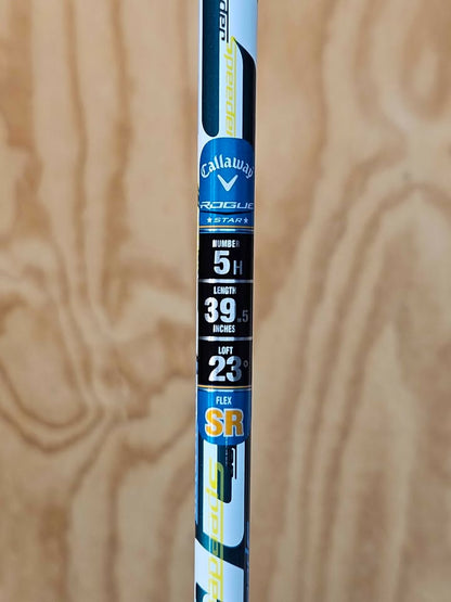 Callaway Rogue Star 5 Hybrid LH SR flex