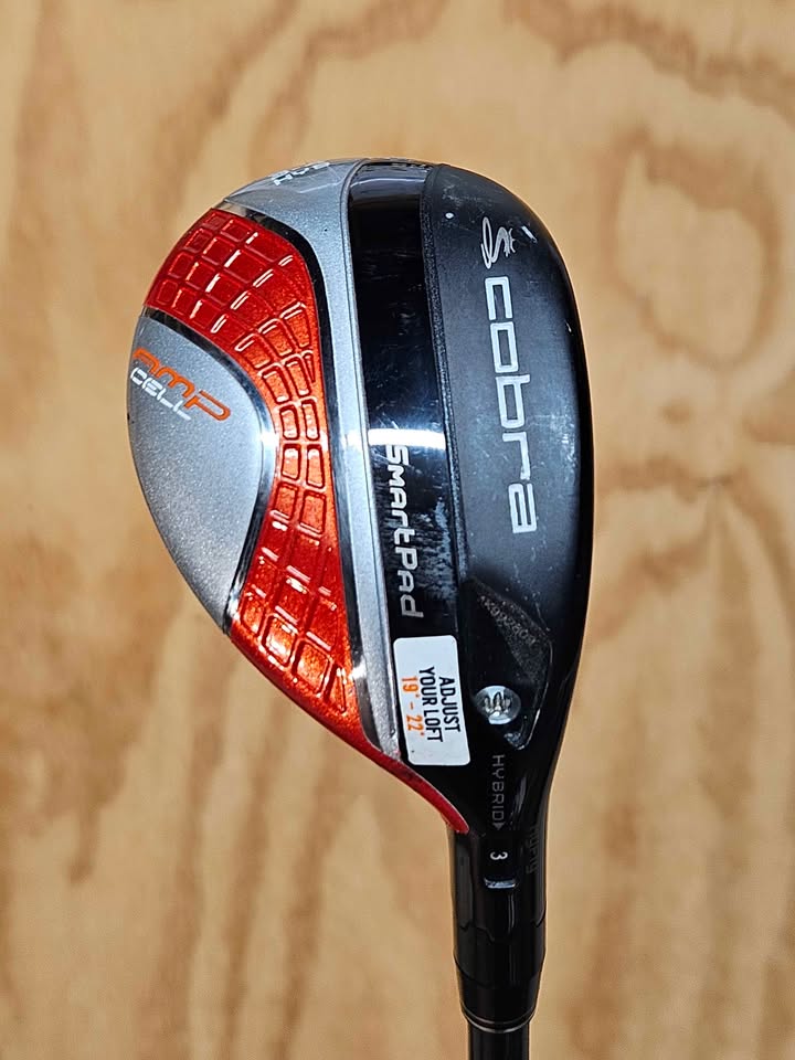 Cobra Amp Cell 3-4 Hybrid golf club RH Stiff