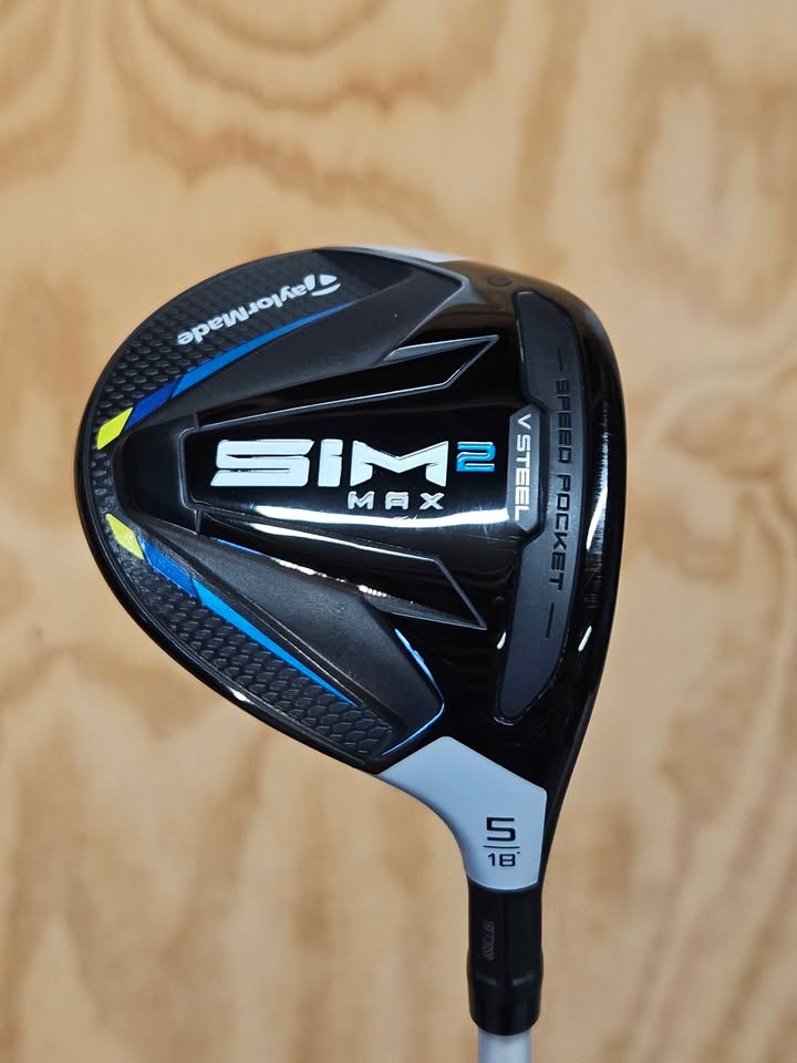 TaylorMade Sim 2 Max 5 wood RH Stiff Tour AD