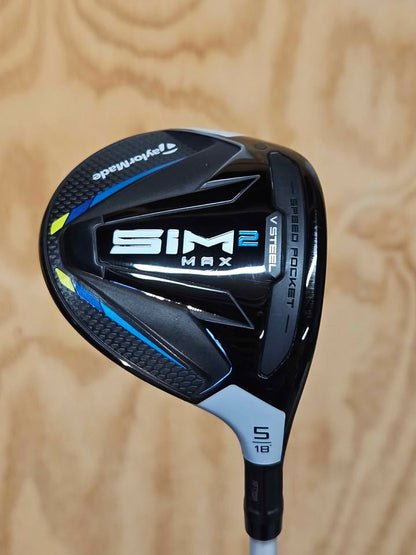 TaylorMade Sim 2 Max 5 wood RH Stiff Tour AD