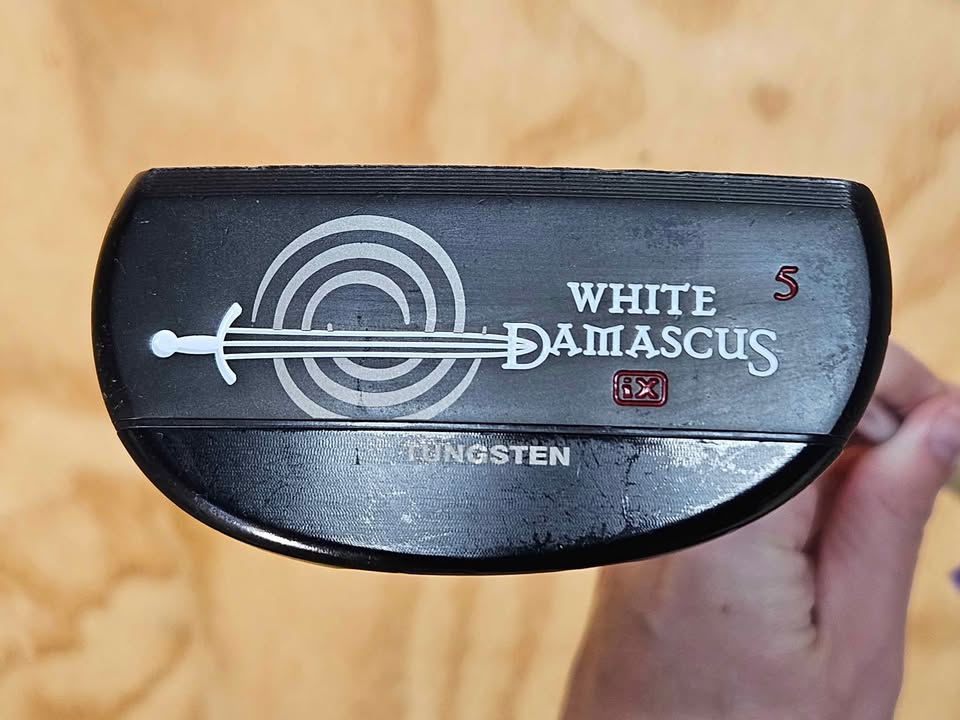 Odyssey 5 White Damascus iX Putter 34"