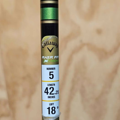 Callaway RAZR FIT XTREME 5 wood RH SR flex