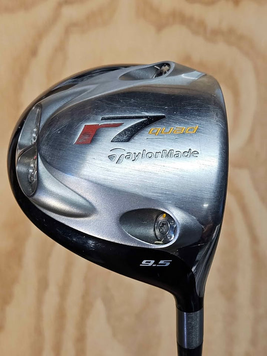 TaylorMade r7 Quad 9.5 degree driver RH Stiff