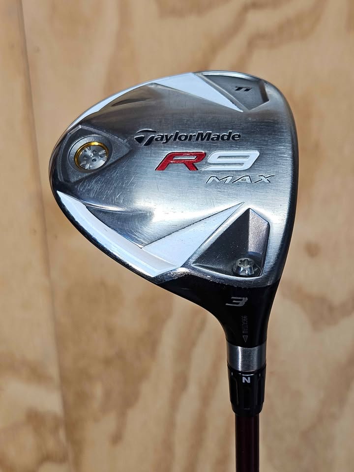 TaylorMade R9 MAX Ti 3 wood RH SR flex
