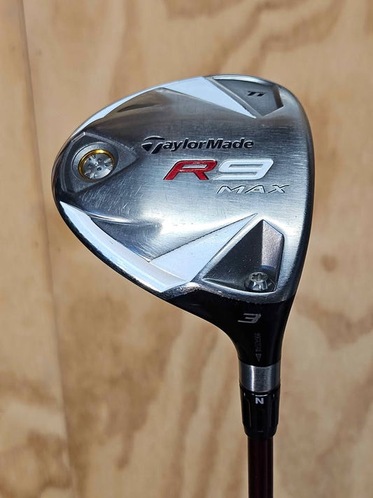 TaylorMade R9 MAX Ti 3 wood RH SR flex