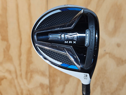 TaylorMade Sim Max 3 Wood (Tensei) SR (Stiff/Regular) RH