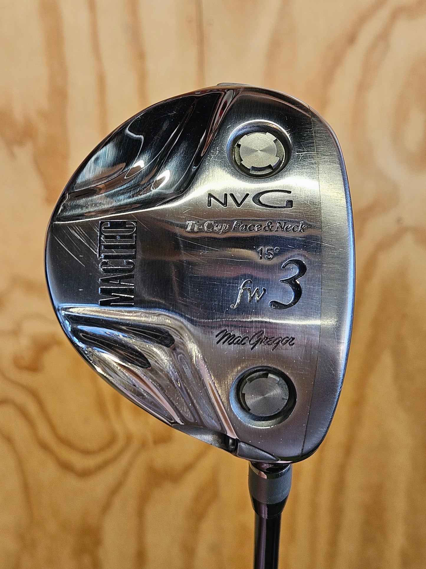 MacGregor MACTEC NVG 3 Wood RH SR Stiff/Regular
